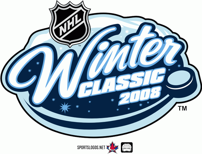 NHL Winter Classic 2007-2008 Logo vinyl decal